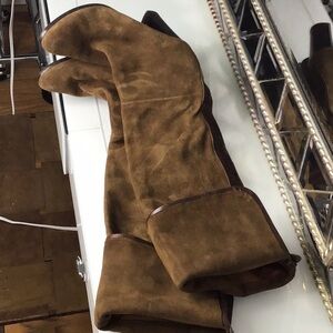 Zara Women over the knee high heel boots